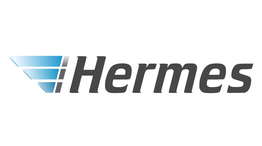Wir versenden mit Hermes
